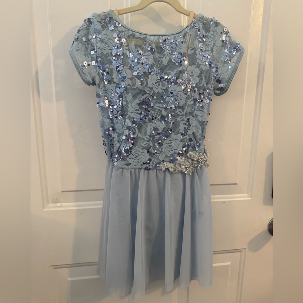 Blue Sequin Costume - LC